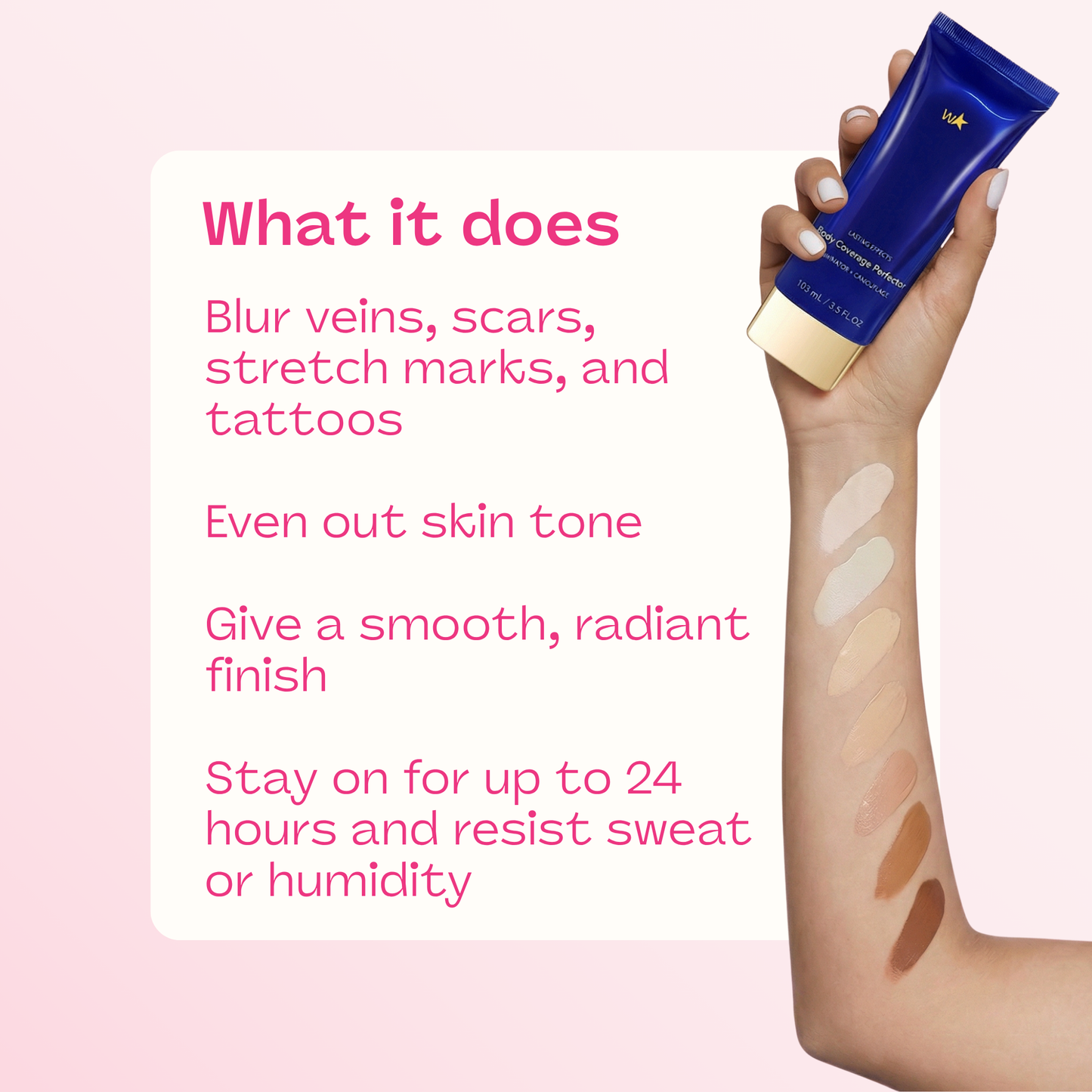 ShimmeryGlo GlowSilk™ Instant Body Coverage Cream