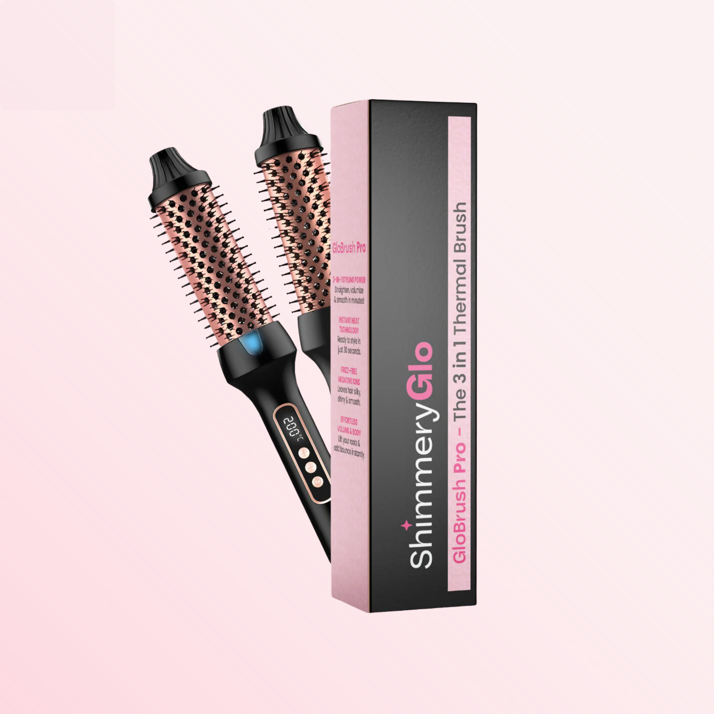 GloBrush Pro Thermal Hair Brush