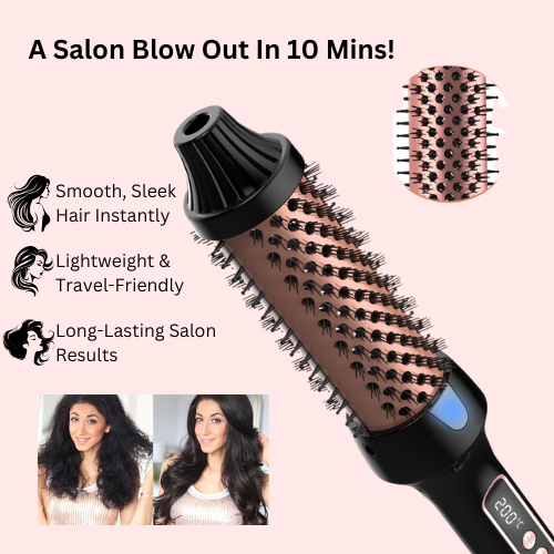GloBrush Pro - 3 In 1 Thermal Brush
