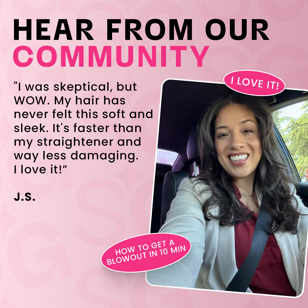 GloBrush Pro - 3 In 1 Thermal Brush