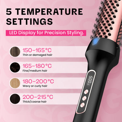 GloBrush Pro - 3 In 1 Thermal Brush