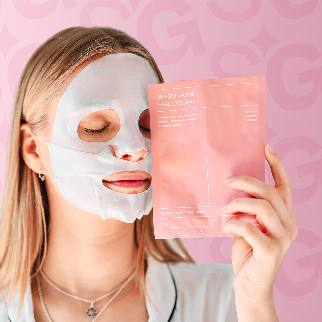 Bio-Collagen Glass Face Mask