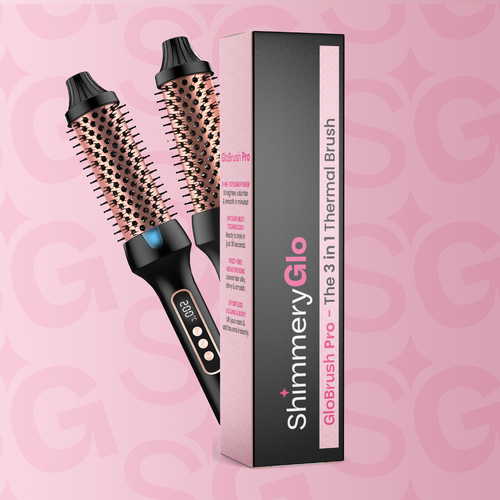 GloBrush Pro - 3 In 1 Thermal Brush