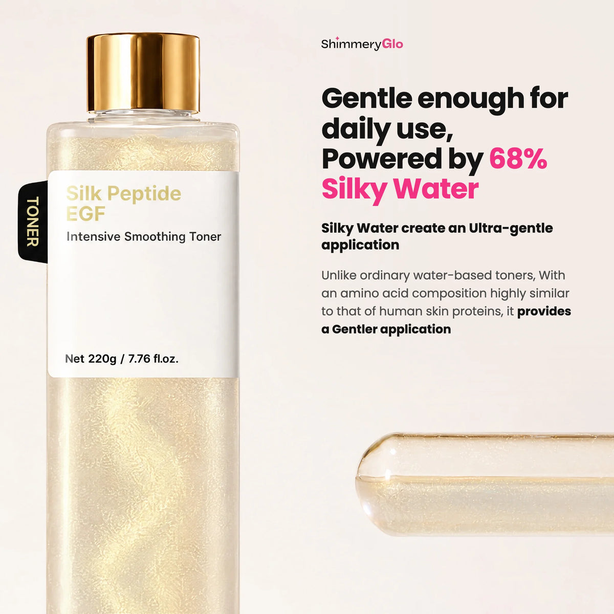 Silk Peptide EGF Intensive Smoothing Toner