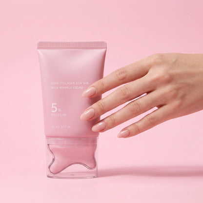 PDRN Pink Collagen Gua Sha Neck Wrinkle Cream